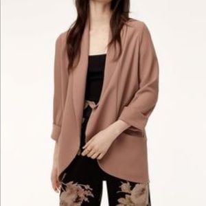 ARITZIA WILFRED Chevalier Blazer Caramel Jacket